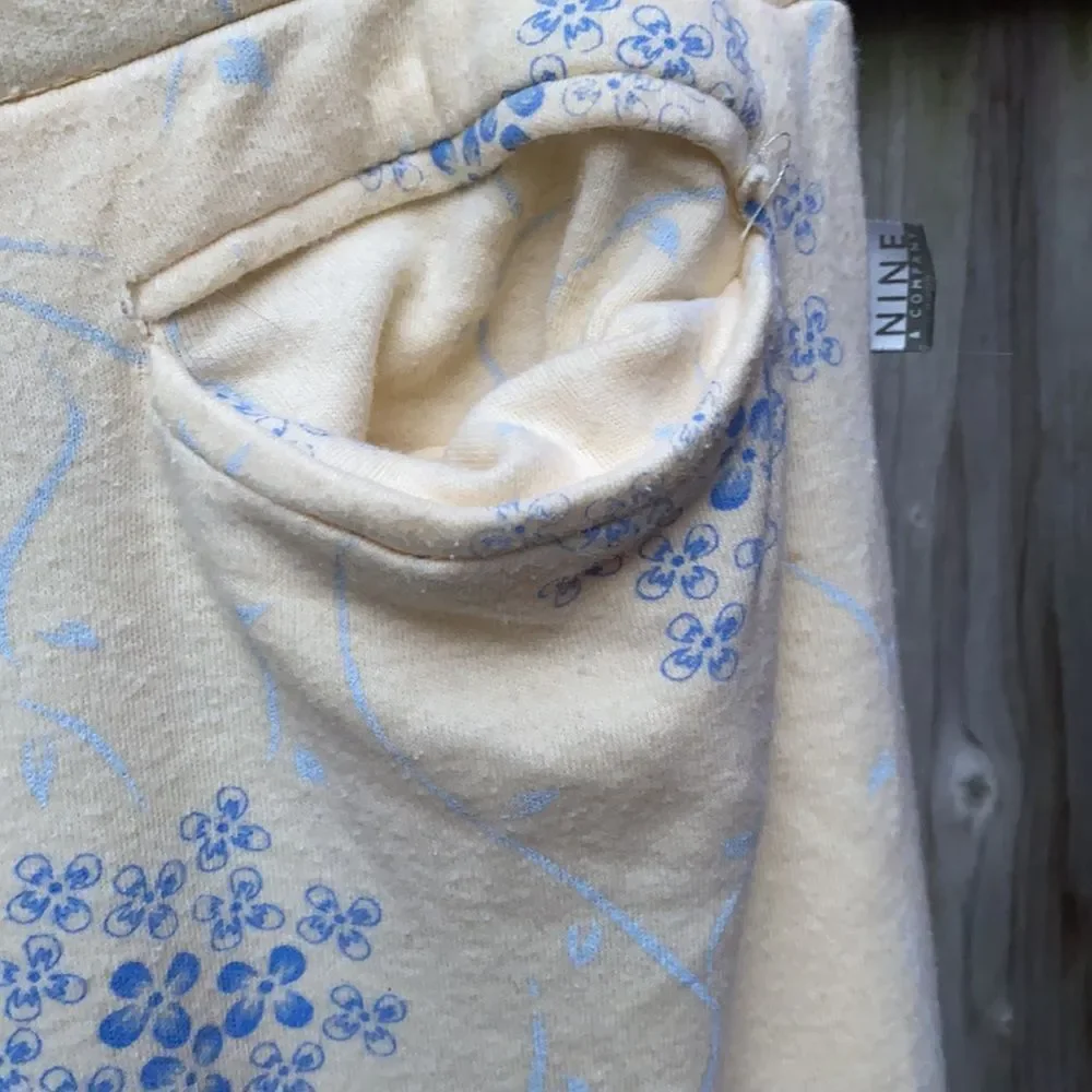 Nine & company yellow pj bottoms sz. M